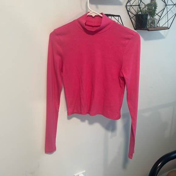 American Eagle Outfitters Tops - hight neck long sleeved crop tops, from american eagle, size medium